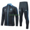 Real Madrid Ensemble Vestes d'Entraînement 22-23 Bleu Gris Foncé Pour Homme